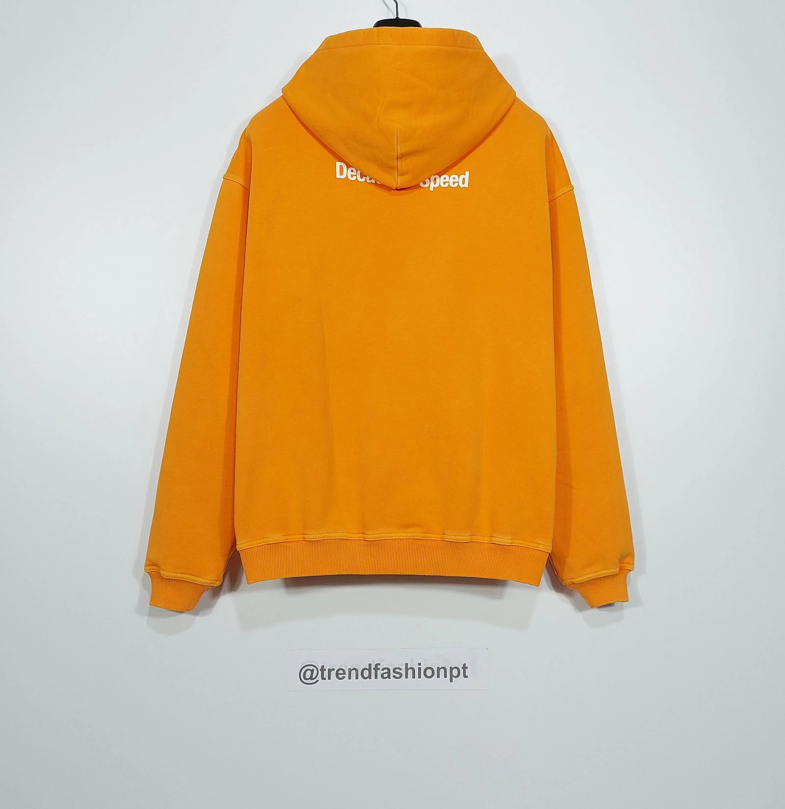 Moletom da Represent 'decade of speed' - laranja G – photo 8